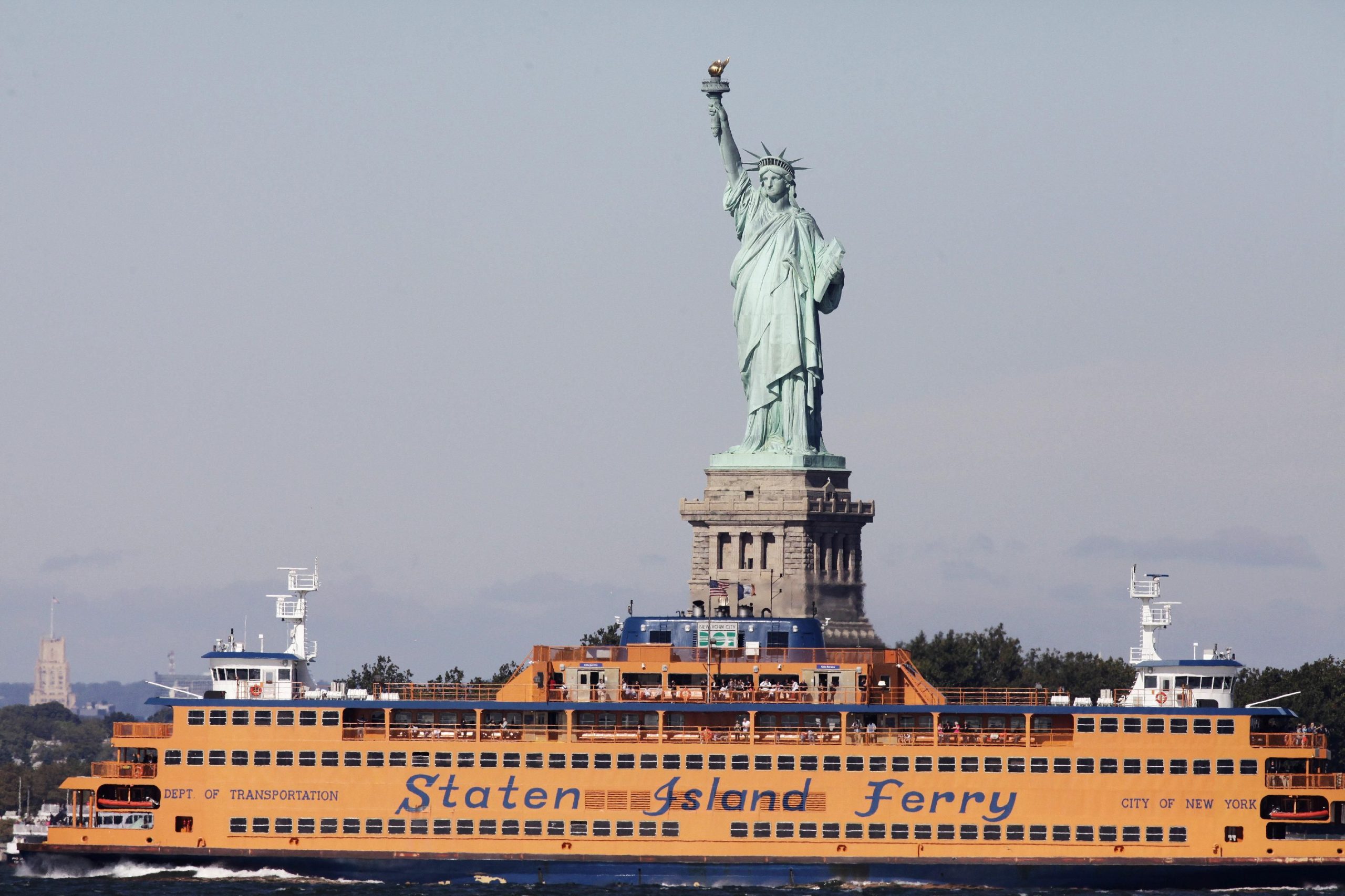 statue of liberty cruise from battery park